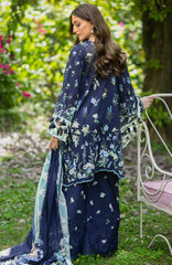 Bridgerton By Elaf Unstitched Lawn Printed 3 Piece Suit  - ELFBRGLP-6B- Fiorita- Summer Collection