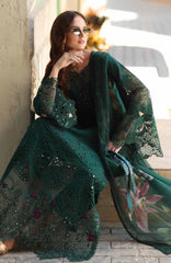 Noor Chikankari By Saadia Asad Unstitched Lawn Embroidered 3 Piece Suit - NSACKL-6B -  Summer Collection