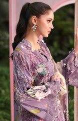 M Prints Eid II- By Maria B Unstitched Lawn Prints 3 Piece Suit  - MBMPEIDII-6B- Summer Collection