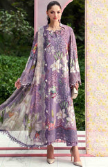 M Prints Eid II- By Maria B Unstitched Lawn Prints 3 Piece Suit  - MBMPEIDII-6B- Summer Collection