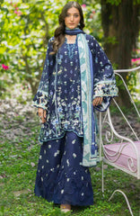Bridgerton By Elaf Unstitched Lawn Printed 3 Piece Suit  - ELFBRGLP-6B- Fiorita- Summer Collection