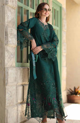 Noor Chikankari By Saadia Asad Unstitched Lawn Embroidered 3 Piece Suit - NSACKL-6B -  Summer Collection