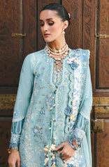 Reine Luxury By Republic Unstitched Lawn Embroidered 3 Piece Suits- RPRLXL-3A- Lilas- Summer Collection
