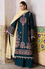 Zan By Hussain Rehar Unstitched Lawn Embroidered 3 Piece Suit -HRZANLXL-07- Cinko- Summer Collection