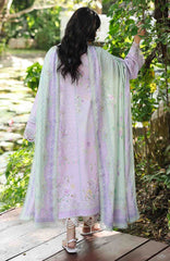 QPrints By Qalamkar Unstitched Lawn Printed 3 Piece Suit QLMQP26 Fiona - 3B - Summer Collection