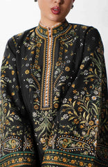 Jugnu by Hussain Rehar Unstitched Lawn Embroidered 3 Piece Suits- -JUGELXL-06- Rani- Summer Collection