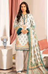 Mausummery Unstitched Lawn Printed 3 Piece Suit Vol-2 MUSV2L6 - Jasmin - Summer Collection