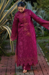 Luxury Eid By Rang Rasiya Unstitched Lawn Embroidered 3 Piece Suit  - RRLELXL-5- Ayara- Summer Collection