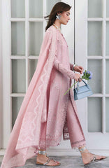 Qline by Qalamkar  Unstitched Lawn Embroidered 3 Piece Suit - QLMQDL-6- Noore -  Summer Collection