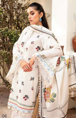 M Basic Elaheh By Maria B Unstitched Lawn  Printed  3 Piece Suit - MBSCELPL06 - Summer Collection