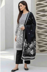 Black & White by Regalia Textile Unstitched Lawn Printed 3 Piece Suit  - RGLBLWTLP -06  Summer Collection