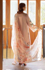 Astoria By Mushq Unstitched  Festive Lawn Embroidered 3 Piece Suit - MQHMAFL-07- Norah- Summer Collection