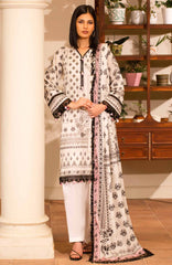 Masummery Unstitched Lawn Printed 3 Piece Suit Vol-1 MUSV1L - Onyx - Summer Collection