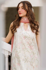 Summer Together  by Afrozeh Unstitched Lawn Embroidered 3 Piece Suit - AFRSTGL-04- Aurevia - Summer Collection