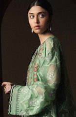 Satori By Zara Shahjahan Unstitched Lawn Embroidered 3 Piece Suit  - ZSSTL-6 -MIDORIYA- Summer Collection