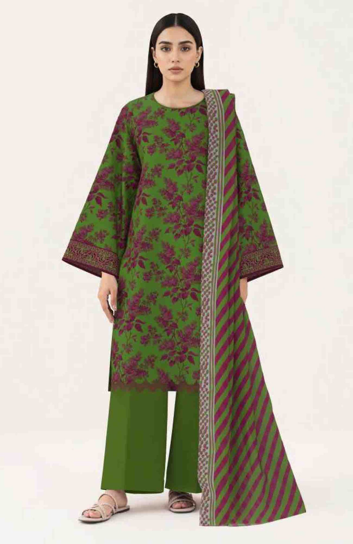 Prints Vol-2 by Sapphire Unstitched Lawn Printed 3 Piece Suits - SPHLP-06- Summer Collection
