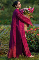 Luxury Eid By Rang Rasiya Unstitched Lawn Embroidered 3 Piece Suit  - RRLELXL-5- Ayara- Summer Collection