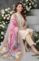 Salina Dobby By Regalia Unstitched  Lawn Printed 3 Piece Suit  - RGLSLNDB-06- Salina Dobby 6-Summer Collection