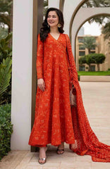 AYA –Luxury Lawn By Faiza Saqlain Unstitched Lawn Embroidered 3 Piece Suits - FSQLXL-DENISA- Summer Collection
