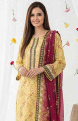 Salina Digital by Regalia Textile Unstitched Lawn Printed 3 Piece Suit  - SLDGRTPL-06- Summer Collection