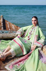 Breeze by  Saira Shakira Unstitched Lawn Embroidered 3 Piece Suits -SRSKBLXL-2B- Noor Summer Collection