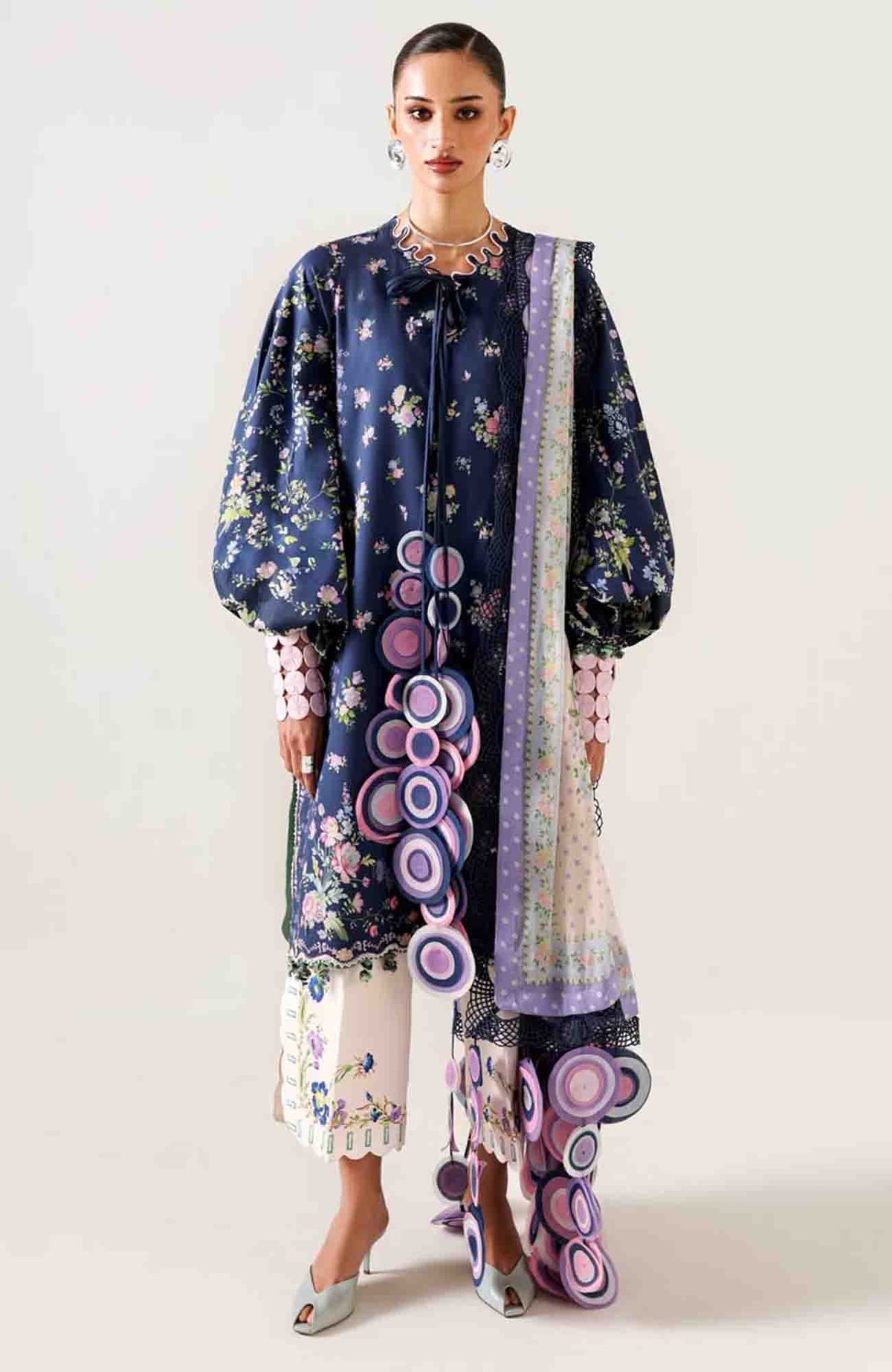Neoma Prints by Republic Unstitched Lawn Printed 3 Piece Suit-RPNAPL-6- Kaia- Summer Collection