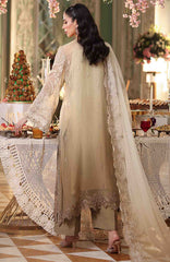 Tea Affair By Maria B Unstitched Chiffon Embroidered 3 Piece Suit- MBTACH-03- Formal Collection