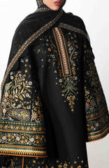 Jugnu by Hussain Rehar Unstitched Lawn Embroidered 3 Piece Suits- -JUGELXL-06- Rani- Summer Collection