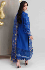 Festive Lawn By Qalamkar Unstitched Lawn Embroidered 3 Piece Suit  - QLMFSTL-06-Emina - Summer Collection