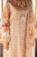 Astoria By Mushq Unstitched  Festive Lawn Embroidered 3 Piece Suit - MQHMAFL-07- Norah- Summer Collection