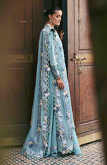Reine Luxury By Republic Unstitched Lawn Embroidered 3 Piece Suits- RPRLXL-3A- Lilas- Summer Collection