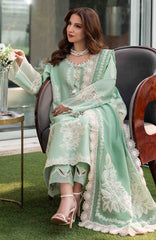 Carnation By Rang Rasiya  Unstitched  Lawn Embroidered 3 Piece Suit RRCRTL-06- Hiba- Summer Collection
