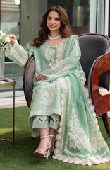 Carnation By Rang Rasiya  Unstitched  Lawn Embroidered 3 Piece Suit RRCRTL-06- Hiba- Summer Collection