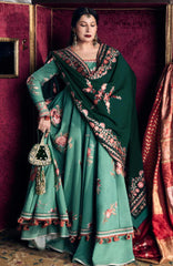 Kot Radha Kishan - Into The South By Hussain Rehar Unstitched Karandi  3 Piece Suit- HRKRKRDW- Zeba - Winter Collection