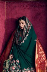 Kot Radha Kishan - Into The South By Hussain Rehar Unstitched Karandi  3 Piece Suit- HRKRKRDW- Zeba - Winter Collection