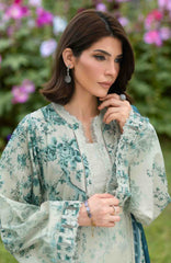 Bridgerton By Elaf Unstitched Lawn Printed 3 Piece Suit  - ELFBRGLP-7A- Daphanee- Summer Collection