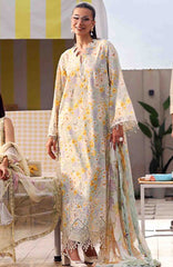 M Prints Eid II- By Maria B Unstitched Lawn Prints 3 Piece Suit  - MBMPEIDII-7A- Summer Collection