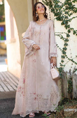Noor Chikankari By Saadia Asad Unstitched Lawn Embroidered 3 Piece Suit - NSACKL-7A -  Summer Collection