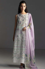 Coco Lawn By Zara Shahjahan Embroidered Lawn Suits Unstitched 3 Piece - CCLZSL7A - VEYA - Summer Collection