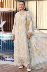 M Prints Eid II- By Maria B Unstitched Lawn Prints 3 Piece Suit  - MBMPEIDII-7A- Summer Collection