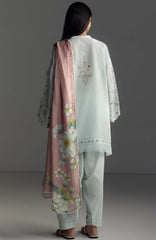 Coco Lawn By Zara Shahjahan Embroidered Lawn Suits Unstitched 3 Piece - CCLZSL7B - VEYA - Summer Collection