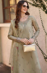 Noor Chikankari By Saadia Asad Unstitched Lawn Embroidered 3 Piece Suit - NSACKL-7B -  Summer Collection