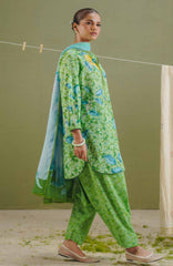 Coco  Prints Drop-One By Zara Shahjahan Unstitched Lawn Printed 3 Piece Suit - CCZSLP-7B- Kael   - Summer Collection