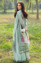 Chikankari by Elaf Unstitched Lawn Embroidered 3 Piece Suit - ELFCKL7B- Nahl -Summer Collection