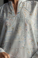 Coco Lawn By Zara Shahjahan Embroidered Lawn Suits Unstitched 3 Piece - CCLZSL7B - VEYA - Summer Collection