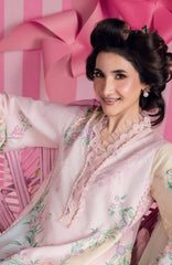 Mbasic by Maria B Unstitched Lawn Embroidered 3 Piece Suit - MBSCL-7B -  Summer Collection