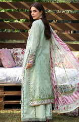 Chikankari by Elaf Unstitched Lawn Embroidered 3 Piece Suit - ELFCKL7B- Nahl -Summer Collection