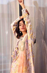 M Prints Eid II- By Maria B Unstitched Lawn Prints 3 Piece Suit  - MBMPEIDII-7B- Summer Collection