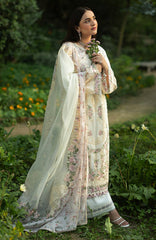 Luxury Lawn VoII By Elaf Unstitched Lawn Embroidered 3 Piece Suit - ELFLXL-7B- Sweet Talk - Summer Collection