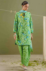 Coco  Prints Drop-One By Zara Shahjahan Unstitched Lawn Printed 3 Piece Suit - CCZSLP-7B- Kael   - Summer Collection